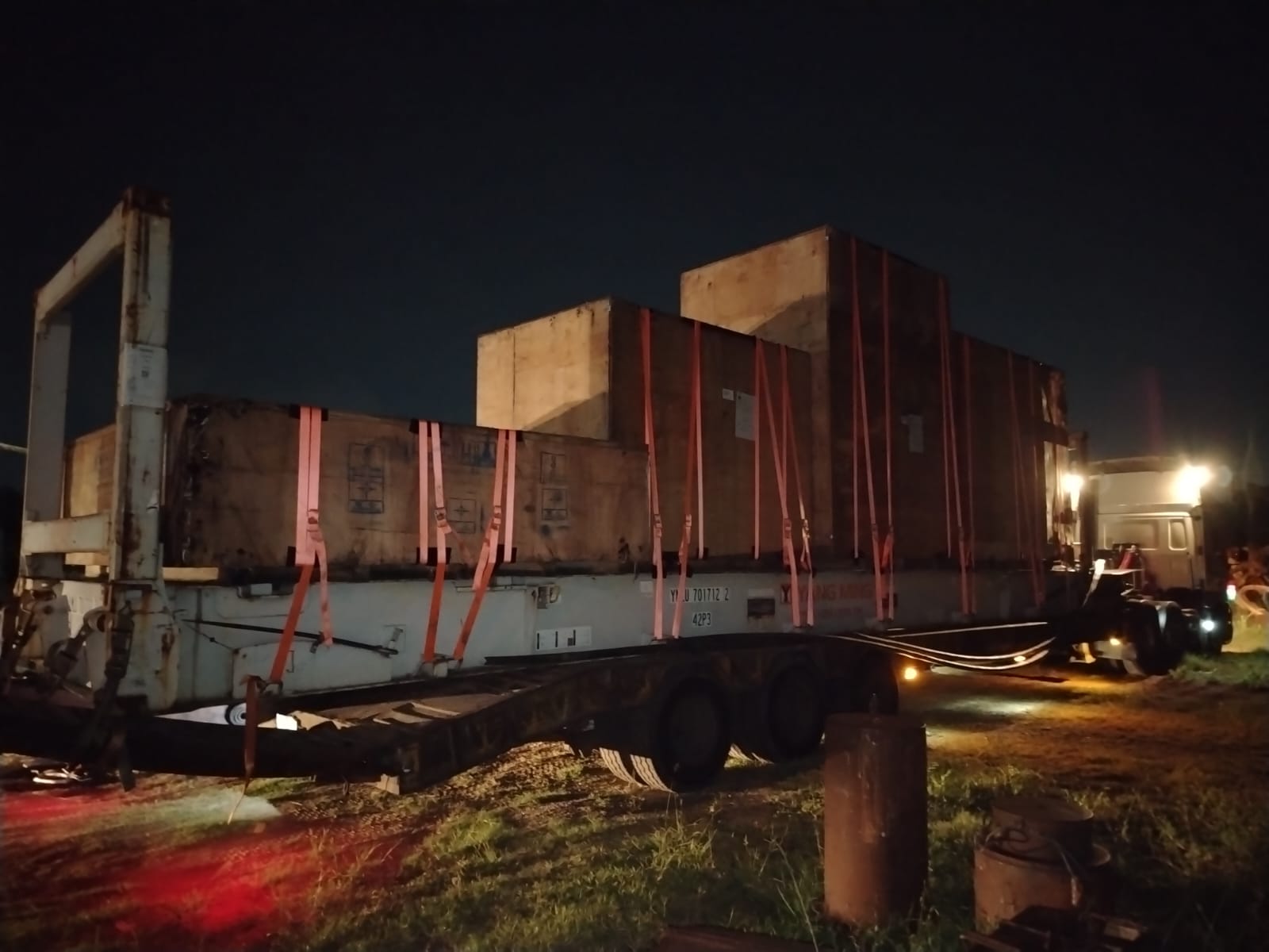 Norochcholai Power Plant Equipment Transport — photo 1