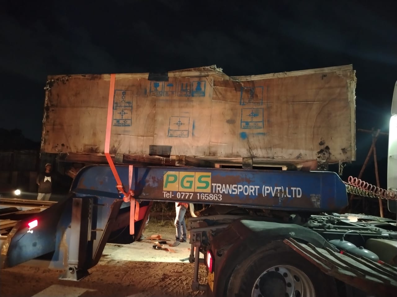 Norochcholai Power Plant Equipment Transport — photo 3
