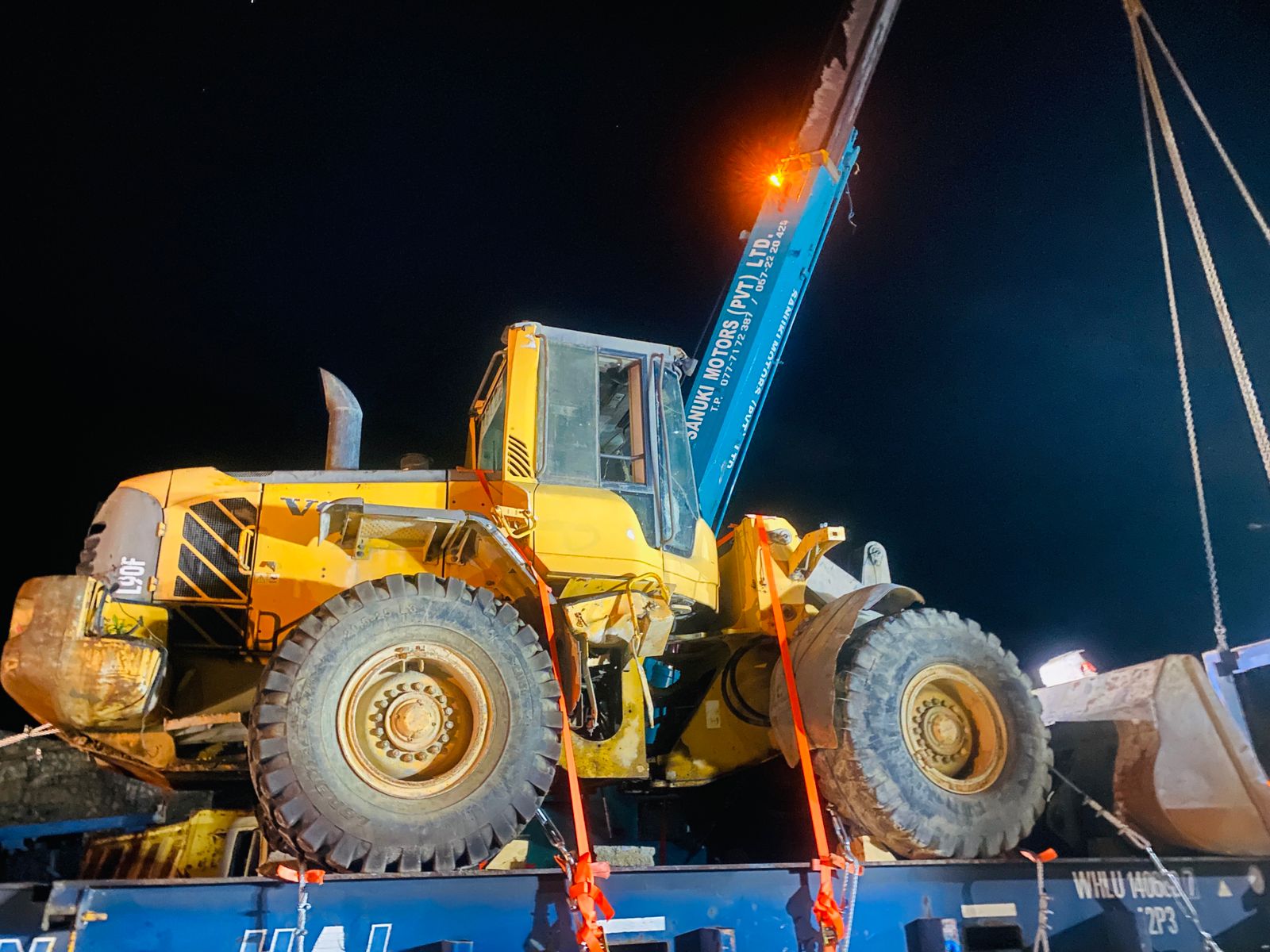 Uma Oya Project Equipment Re-Export